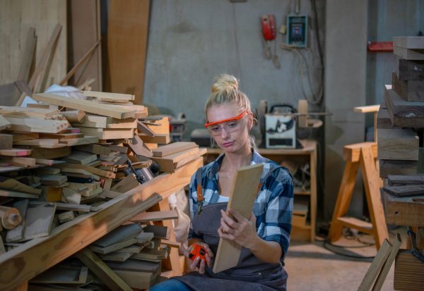Carpenter,Is,Working,At,Workshop.,Small,Business,And,Craft,Product.