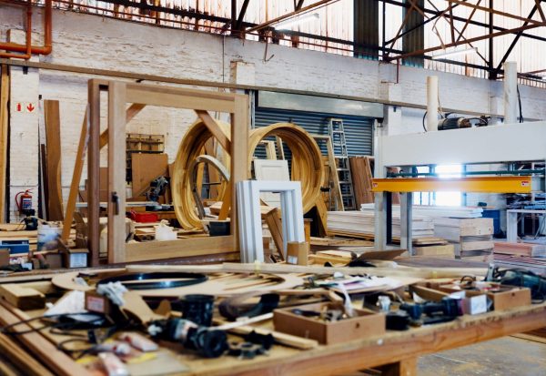 Woodworking,,Machine,And,Tools,In,Factory,,Manufacturing,And,Material,With